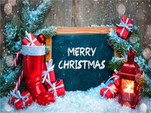 Load image into Gallery viewer, Merry Christmas diamond painting kit