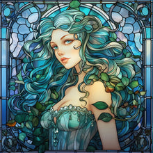 Load image into Gallery viewer, Kit Point de Croix Femme vitrail