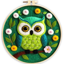 Load image into Gallery viewer, Kit punch needle chouettes