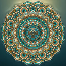 Load image into Gallery viewer, Kit Broderie Diamant Mandala 3
