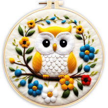 Load image into Gallery viewer, Kit punch needle chouettes