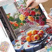 Load image into Gallery viewer, Kit Broderie Diamant fruits et fleurs d'été