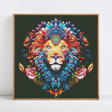 Load image into Gallery viewer, Lion and flowers
