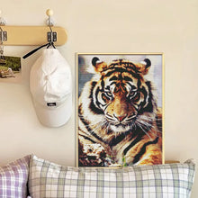 Load image into Gallery viewer, Kit Point de Croix Portrait de tigre
