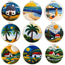 Load image into Gallery viewer, Kit punch needle paysages 2