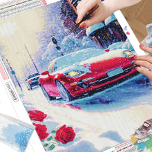 Load image into Gallery viewer, Diamond Embroidery Kit Car in the snow
