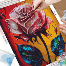 Load image into Gallery viewer, Diamond Embroidery Kit Colorful Rose
