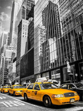 Load image into Gallery viewer, Kit Broderie Diamant Taxi New-York
