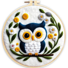 Load image into Gallery viewer, Kit punch needle chouettes