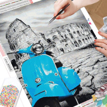 Load image into Gallery viewer, Diamond Embroidery Kit Vespa Rome
