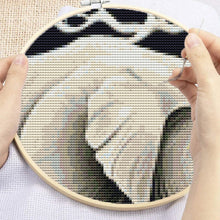 Load image into Gallery viewer, Kit Point de Croix 2 Elephants Yin et Yang