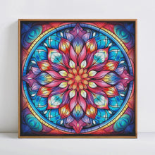 Load image into Gallery viewer, Kit Point de Croix Fleur Mandala
