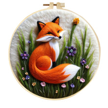 Load image into Gallery viewer, Kit punch needle chats, renards...