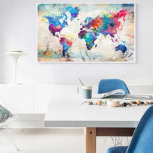 Load image into Gallery viewer, Diamond Embroidery Kit World Map 2