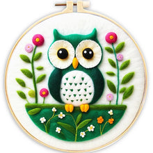 Load image into Gallery viewer, Kit punch needle chouettes