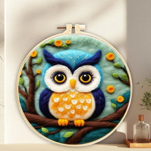 Load image into Gallery viewer, Kit punch needle chouettes