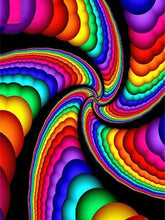 Load image into Gallery viewer, Kit Broderie Diamant Mandala abstraite