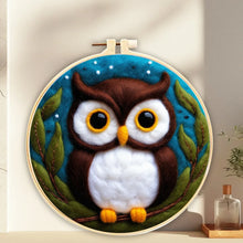 Load image into Gallery viewer, Kit punch needle chouettes