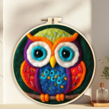 Load image into Gallery viewer, Kit punch needle chouettes