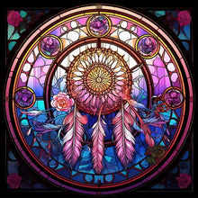 Load image into Gallery viewer, Purple Dream Catcher
