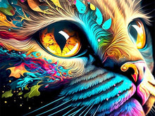 Load image into Gallery viewer, Diamond Embroidery Kit Cat colors 2