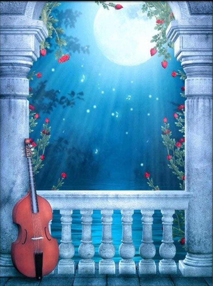Violin in the night
