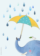Load image into Gallery viewer, Elephant with his umbrella 3
