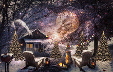 Load image into Gallery viewer, Christmas snow landscape
