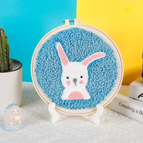 Kit Punch Needle Lapin