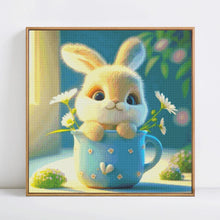 Load image into Gallery viewer, Lapin dans une tasse 3
