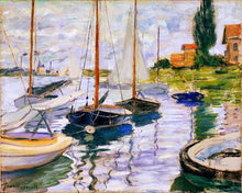 Load image into Gallery viewer, Sailboats on the shore
