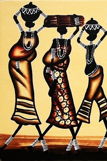 African women abstract 2