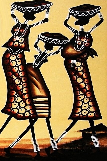 African women abstract