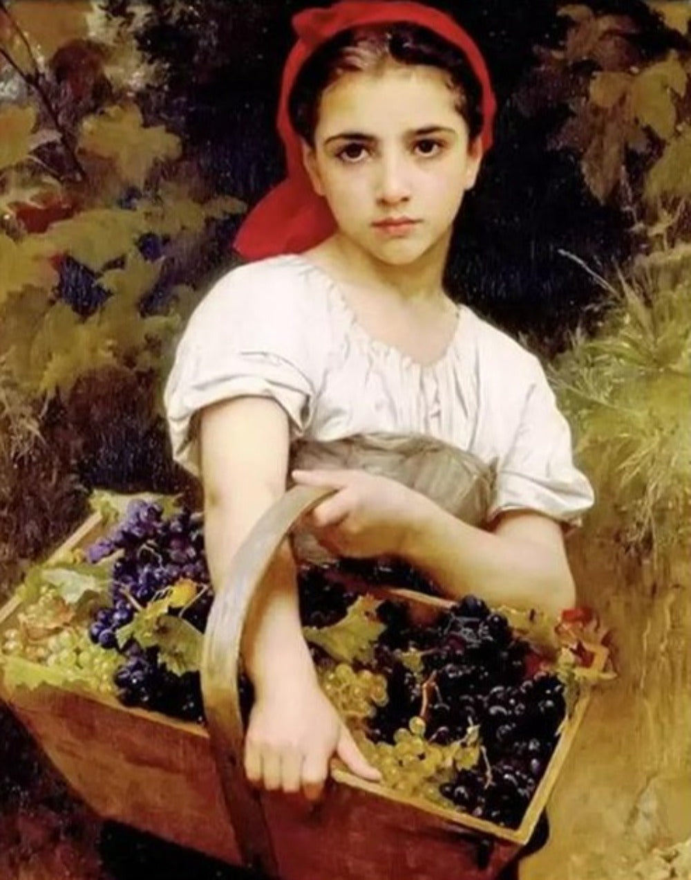 Woman with basket