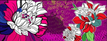 Load image into Gallery viewer, Art deco flowers
