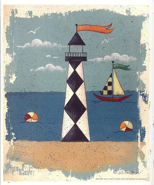 Beachside lighthouse