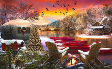 Load image into Gallery viewer, Christmas landscape
